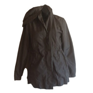 Nwt a new day  water resistant  olive green rain jacket. Xs. Great for camping!